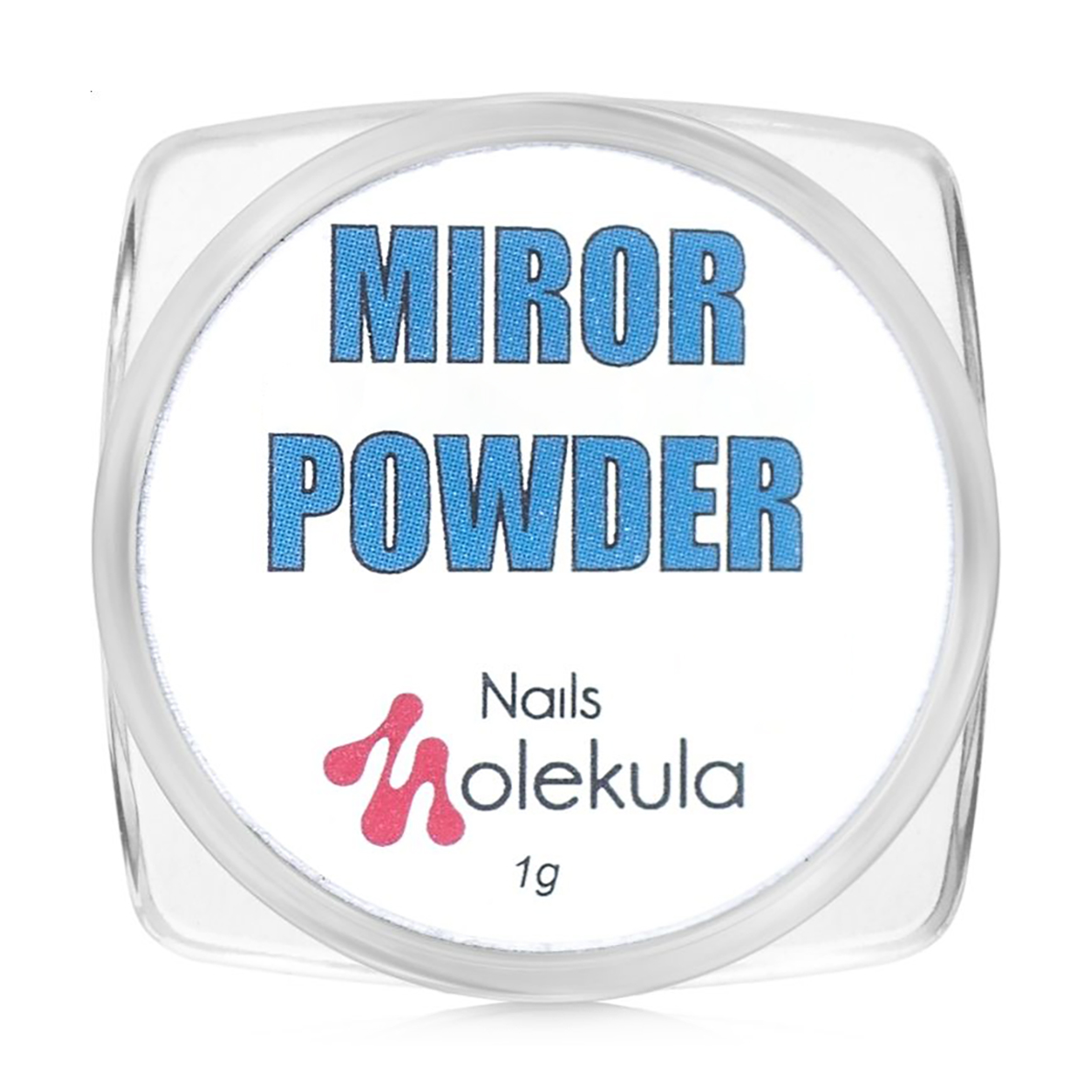 Дзеркальна пудра для нігтів Nails Molekula Professional Mirror Powder, 15 Коричневе золото, 1 г